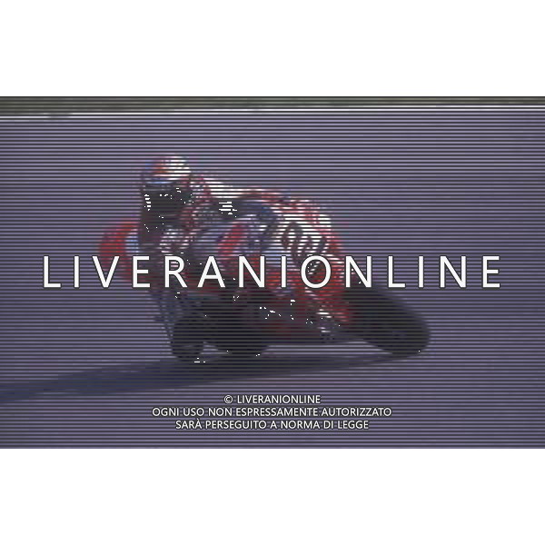 RETROSPETTIVA LORIS CAPIROSSI PILOTA MOTO NELLA FOTO LORIS CAPIROSSI NELL\'ANNO 1994 AG CONTROLUCE-AG ALDO LIVERANI SAS 
