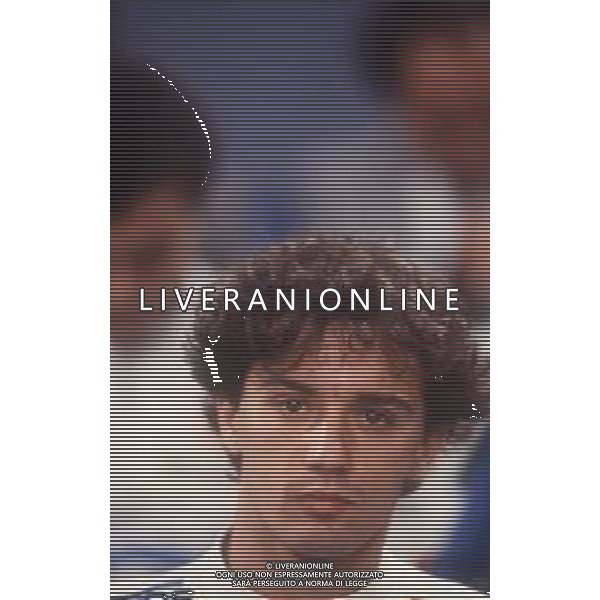 DIAP-RETROSPETTIVA LUCA CADALORA PILOTA MOTO NELLA FOTO LUCA CADALORA NELL\'ANNO 1987 OSPITE DELLA TRASMISSIONE TELEVISIVA LA DOMENICA SPORTIVA FOTO ALDO LIVERANI-AG ALDO LIVERANI SAS