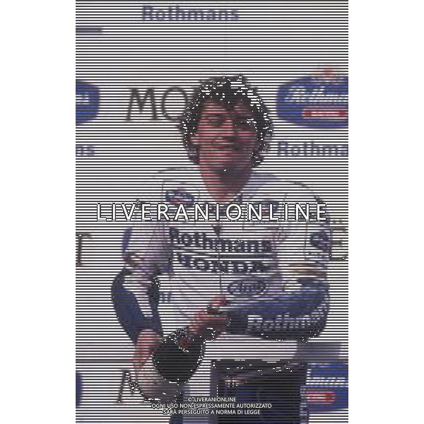 DIAP-RETROSPETTIVA LUCA CADALORA PILOTA MOTO NELLA FOTO LUCA CADALORA NELL\'ANNO 1991 AG CONTROLUCE-AG ALDO LIVERANI SAS 