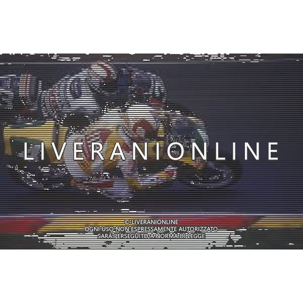 DIAP-RETROSPETTIVA LUCA CADALORA PILOTA MOTO NELLA FOTO LUCA CADALORA NELL\'ANNO 1991 AG CONTROLUCE-AG ALDO LIVERANI SAS 