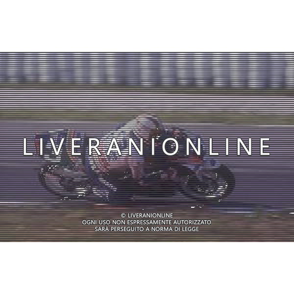 DIAP-RETROSPETTIVA LUCA CADALORA PILOTA MOTO NELLA FOTO LUCA CADALORA NELL\'ANNO 1991 AG CONTROLUCE-AG ALDO LIVERANI SAS 