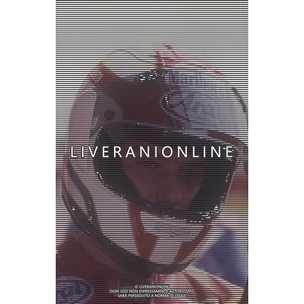 DIAP-RETROSPETTIVA LUCA CADALORA PILOTA MOTO NELLA FOTO LUCA CADALORA NELL\'ANNO 1993 AL MUGELLO AG CONTROLUCE-AG ALDO LIVERANI SAS 