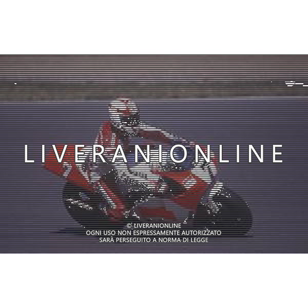 DIAP-RETROSPETTIVA LUCA CADALORA PILOTA MOTO NELLA FOTO LUCA CADALORA NELL\'ANNO 1993 AL MUGELLO AG CONTROLUCE-AG ALDO LIVERANI SAS 
