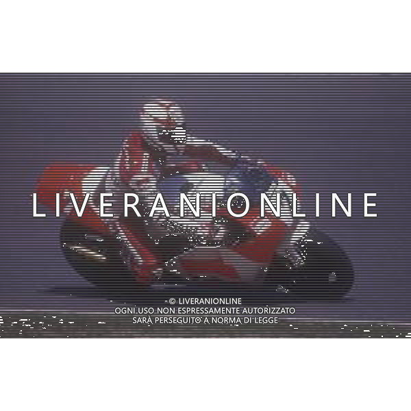 DIAP-RETROSPETTIVA LUCA CADALORA PILOTA MOTO NELLA FOTO LUCA CADALORA NELL\'ANNO 1993 AL MUGELLO AG CONTROLUCE-AG ALDO LIVERANI SAS 