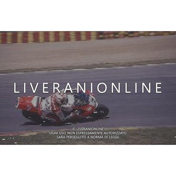 DIAP-RETROSPETTIVA LUCA CADALORA PILOTA MOTO NELLA FOTO LUCA CADALORA NELL\'ANNO 1993 AL MUGELLO AG CONTROLUCE-AG ALDO LIVERANI SAS 