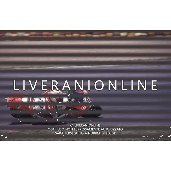 DIAP-RETROSPETTIVA LUCA CADALORA PILOTA MOTO NELLA FOTO LUCA CADALORA NELL\'ANNO 1993 AL MUGELLO AG CONTROLUCE-AG ALDO LIVERANI SAS 