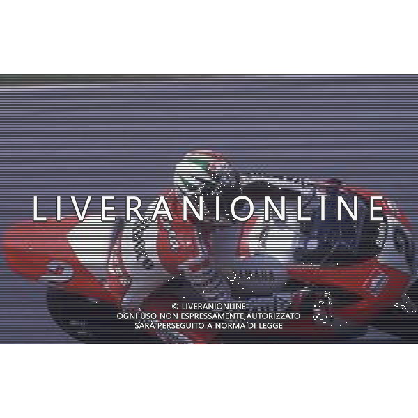 DIAP-RETROSPETTIVA LUCA CADALORA PILOTA MOTO NELLA FOTO LUCA CADALORA NELL\'ANNO 1995 AG CONTROLUCE-AG ALDO LIVERANI SAS 