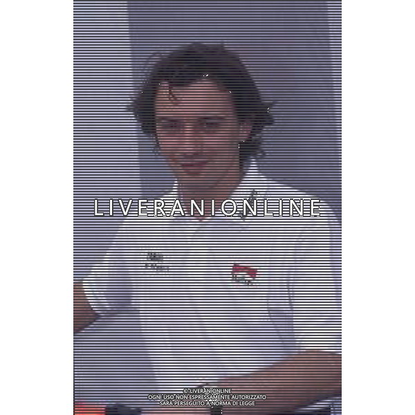 DIAP-RETROSPETTIVA LUCA CADALORA PILOTA MOTO NELLA FOTO LUCA CADALORA NELL\'ANNO 1995 AG CONTROLUCE-AG ALDO LIVERANI SAS 