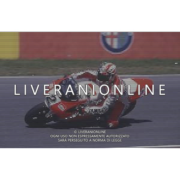 DIAP-RETROSPETTIVA LUCA CADALORA PILOTA MOTO NELLA FOTO LUCA CADALORA NELL\'ANNO 1995 AG CONTROLUCE-AG ALDO LIVERANI SAS 