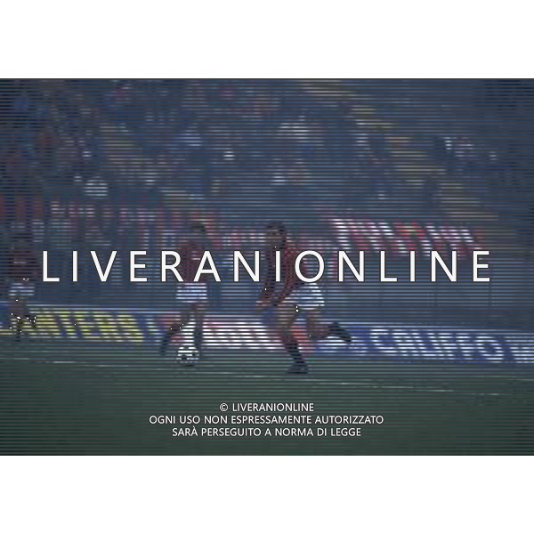 DIAP-RETROSPETTIVA STEFANO CUOGHI CALCIATORE NELLA FOTO STEFANO CUOGHI CON LA MAGLIA DEL MILAN NELL\'ANNO 1983 AG ALDO LIVERANI SAS 