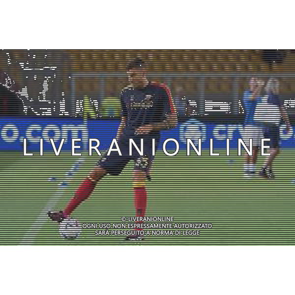 Kastriot Dermaku (US Lecce) warm up during the Coppa Italia Round of 32 match between US Lecce and Como 1907 at stadio Via Del Mare on August 13, 2023 in Lecce, Italy. (Photo by Emmanuele Mastrodonato/ag. Aldo Liverani sas) / AGENZIA ALDO LIVERANI SAS  