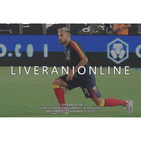 Federico Di Francesco (US Lecce) warm up during the Coppa Italia Round of 32 match between US Lecce and Como 1907 at stadio Via Del Mare on August 13, 2023 in Lecce, Italy. (Photo by Emmanuele Mastrodonato/ag. Aldo Liverani sas) / AGENZIA ALDO LIVERANI SAS  