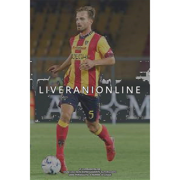 Marin Pongracic (US Lecce) during the Coppa Italia Round of 32 match between US Lecce and Como 1907 at stadio Via Del Mare on August 13, 2023 in Lecce, Italy. (Photo by Emmanuele Mastrodonato/ag. Aldo Liverani sas) / AGENZIA ALDO LIVERANI SAS  