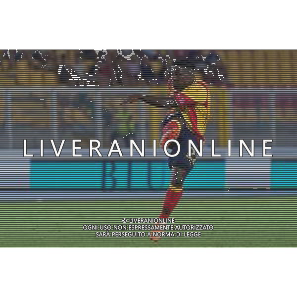 Lameck Banda (US Lecce) during the Coppa Italia Round of 32 match between US Lecce and Como 1907 at stadio Via Del Mare on August 13, 2023 in Lecce, Italy. (Photo by Emmanuele Mastrodonato/ag. Aldo Liverani sas) / AGENZIA ALDO LIVERANI SAS  