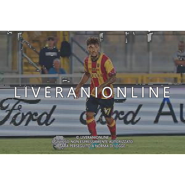 Valentin Gendrey (US Lecce) during the Coppa Italia Round of 32 match between US Lecce and Como 1907 at stadio Via Del Mare on August 13, 2023 in Lecce, Italy. (Photo by Emmanuele Mastrodonato/ag. Aldo Liverani sas) / AGENZIA ALDO LIVERANI SAS  