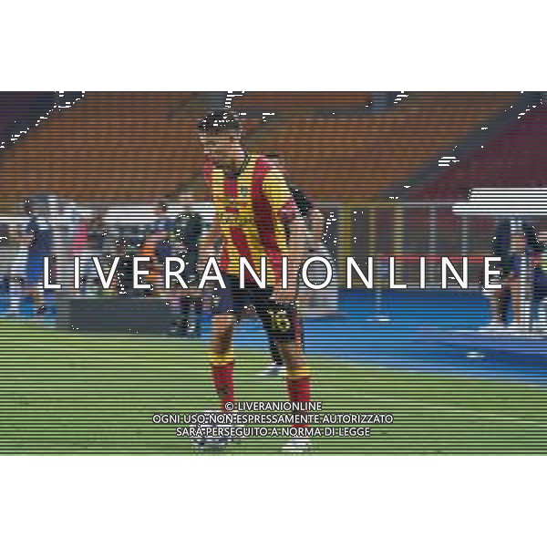 Joan Gonzalez (US Lecce) during the Coppa Italia Round of 32 match between US Lecce and Como 1907 at stadio Via Del Mare on August 13, 2023 in Lecce, Italy. (Photo by Emmanuele Mastrodonato/ag. Aldo Liverani sas) / AGENZIA ALDO LIVERANI SAS  