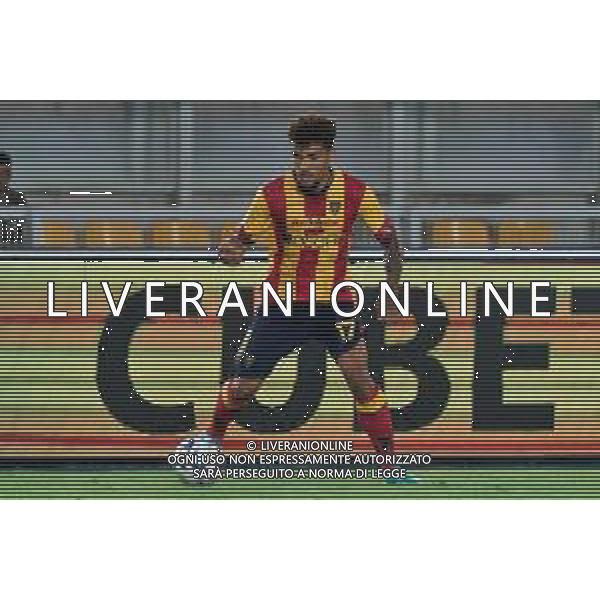 Valentin Gendrey (US Lecce) during the Coppa Italia Round of 32 match between US Lecce and Como 1907 at stadio Via Del Mare on August 13, 2023 in Lecce, Italy. (Photo by Emmanuele Mastrodonato/ag. Aldo Liverani sas) / AGENZIA ALDO LIVERANI SAS  