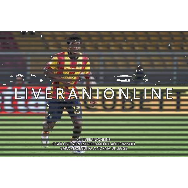 Patrick Dorgu (US Lecce) during the Coppa Italia Round of 32 match between US Lecce and Como 1907 at stadio Via Del Mare on August 13, 2023 in Lecce, Italy. (Photo by Emmanuele Mastrodonato/ag. Aldo Liverani sas) / AGENZIA ALDO LIVERANI SAS  