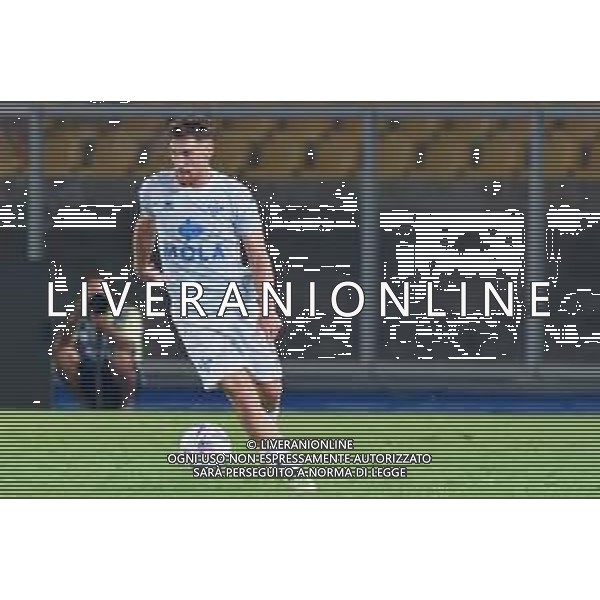 Alessandro Gabrielloni (Como 1907) during the Coppa Italia Round of 32 match between US Lecce and Como 1907 at stadio Via Del Mare on August 13, 2023 in Lecce, Italy. (Photo by Emmanuele Mastrodonato/ag. Aldo Liverani sas) / AGENZIA ALDO LIVERANI SAS  