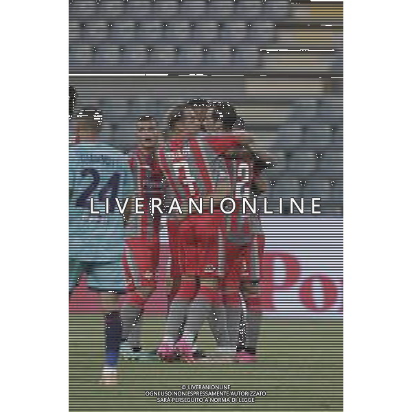 Esultanza dopogol franco vazquez - CREMONESE vs CROTONE Coppa Italia Frecciarossa 14 Agosto 2023 ©PAOLO GIAMPIETRI / AGENZIA ALDO LIVERANI SAS  