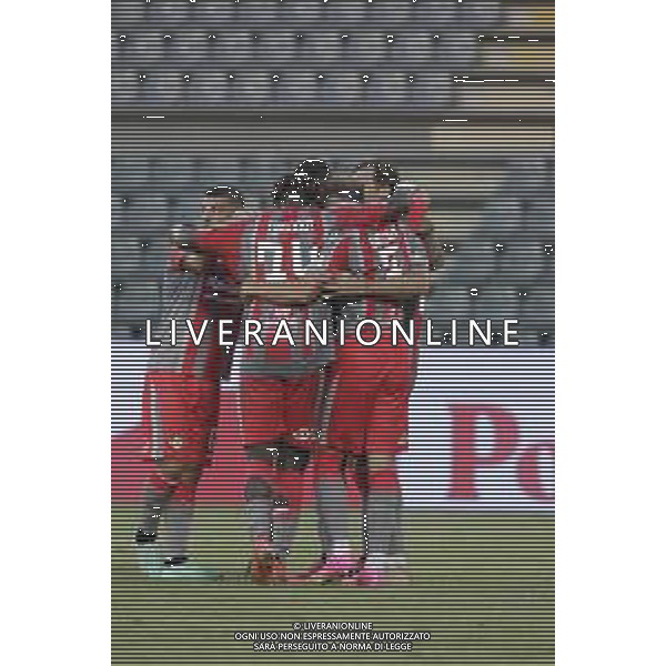 Esultanza dopogol franco vazquez - CREMONESE vs CROTONE Coppa Italia Frecciarossa 14 Agosto 2023 ©PAOLO GIAMPIETRI / AGENZIA ALDO LIVERANI SAS  