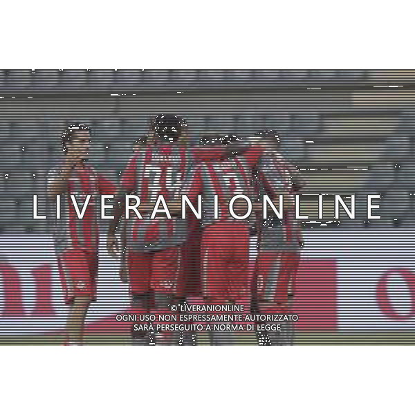 Esultanza dopogol franco vazquez - CREMONESE vs CROTONE Coppa Italia Frecciarossa 14 Agosto 2023 ©PAOLO GIAMPIETRI / AGENZIA ALDO LIVERANI SAS  