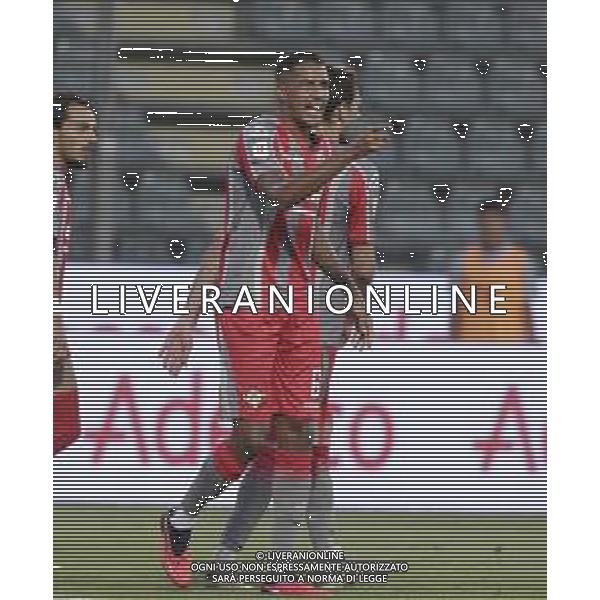Esultanza dopogol Charles Pickel - CREMONESE vs CROTONE Coppa Italia Frecciarossa 14 Agosto 2023 ©PAOLO GIAMPIETRI / AGENZIA ALDO LIVERANI SAS  