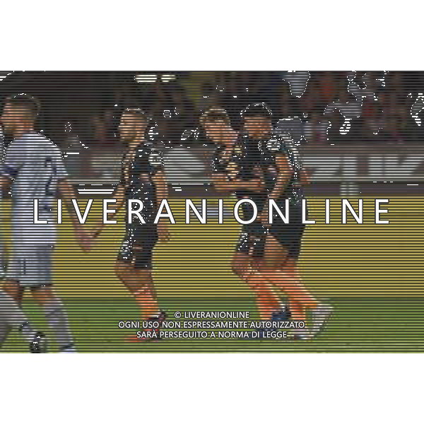 TVMV-Torino 14.08.2023 Stadio Grande Torino ©Manuela Viganti/Agenzia Aldo Liverani Torino vs Feralpisalò Coppa Italia Frecciarossa 2023/2024 32imi Nella foto: esultanza torino dopo il gol di mergim vojvoda ©Viganti / AGENZIA ALDO LIVERANI SAS  