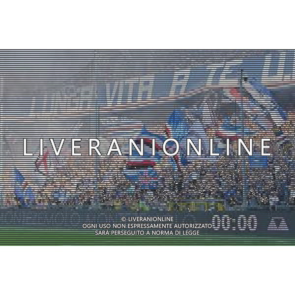 TVRG Sampdoria vs Sudtirol nella foto tifosi Sampdoria Genova 14-08-2023 Stadio Luigi Ferraris - Marassi Coppa Italia Frecciarossa - 32mi di finale foto Roberto Garavaglia/ag. Aldo Liverani sas