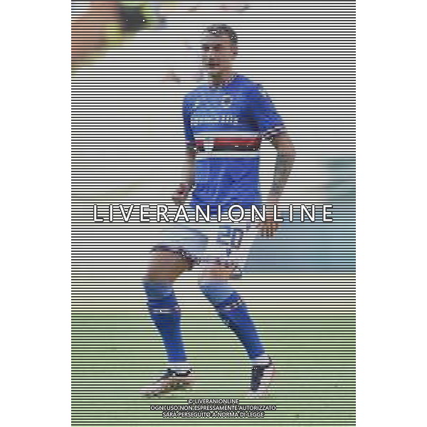 TVRG Sampdoria vs Sudtirol nella foto Antonino La Gumina (Sampdoria) Genova 14-08-2023 Stadio Luigi Ferraris - Marassi Coppa Italia Frecciarossa - 32mi di finale foto Roberto Garavaglia/ag. Aldo Liverani sas