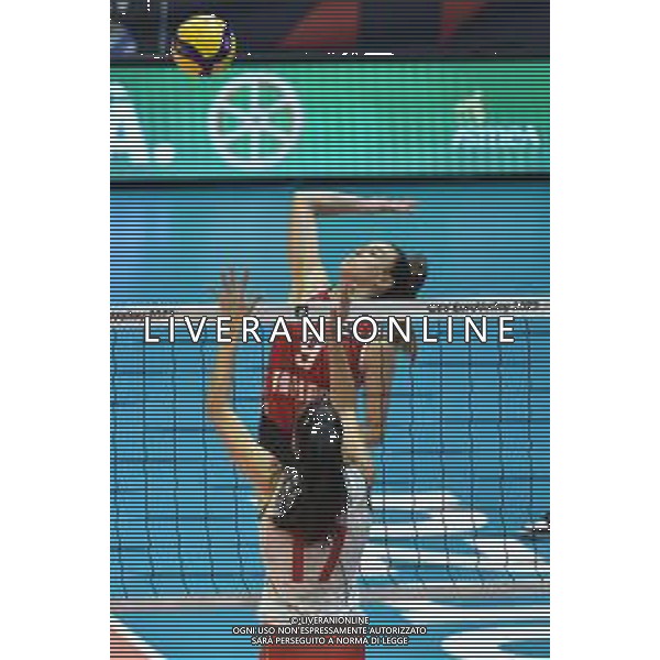 TVRG Lucija Mlinar (Croazia) Bulgaria vs Croazia Monza 16-08-2023 Arena di Monza CEV EuroVolley 2023 - gruppo B foto Roberto Garavaglia/ag. Aldo Liverani sas/AGENZIA ALDO LIVERANI SAS