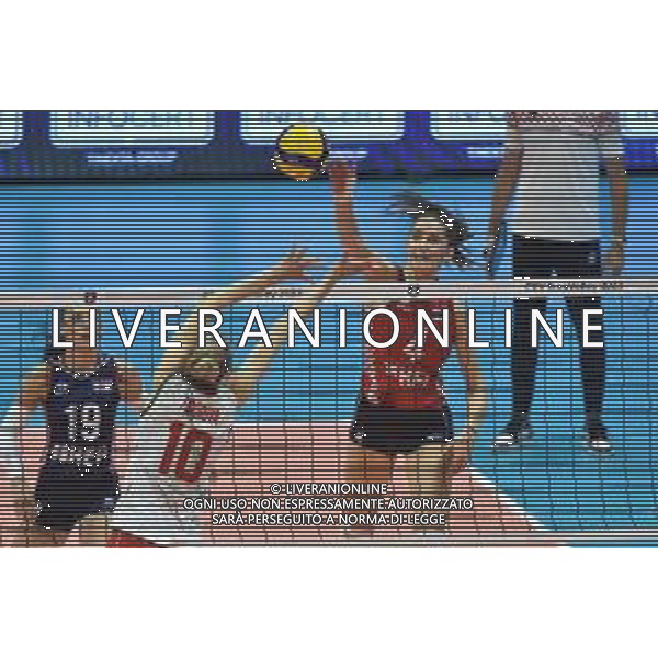 TVRG Bozana Butigan (Croazia) Bulgaria vs Croazia Monza 16-08-2023 Arena di Monza CEV EuroVolley 2023 - gruppo B foto Roberto Garavaglia/ag. Aldo Liverani sas/AGENZIA ALDO LIVERANI SAS