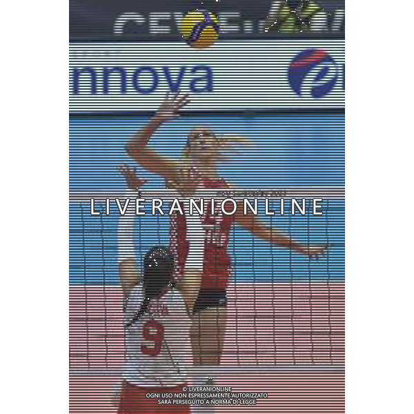 TVRG Martina Samadan (Croazia) Bulgaria vs Croazia Monza 16-08-2023 Arena di Monza CEV EuroVolley 2023 - gruppo B foto Roberto Garavaglia/ag. Aldo Liverani sas/AGENZIA ALDO LIVERANI SAS