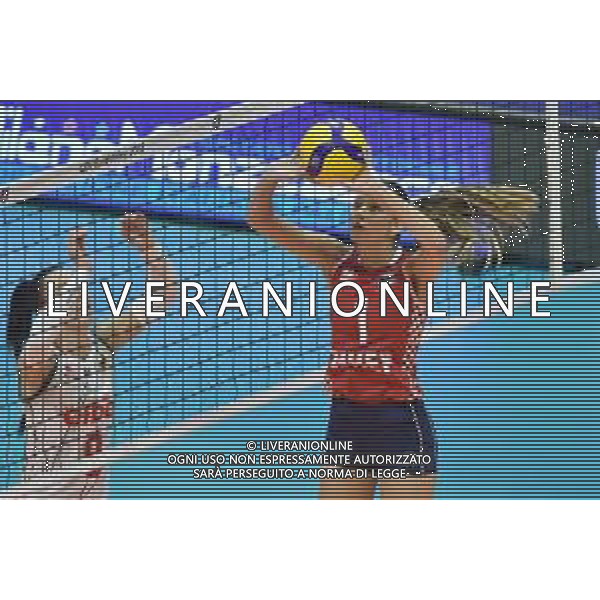 TVRG Karla Antunovic (Croazia) Bulgaria vs Croazia Monza 16-08-2023 Arena di Monza CEV EuroVolley 2023 - gruppo B foto Roberto Garavaglia/ag. Aldo Liverani sas/AGENZIA ALDO LIVERANI SAS