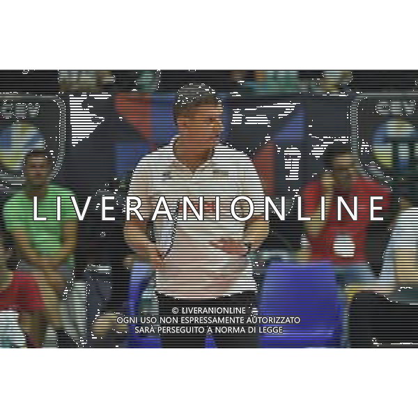 TVRG Lorenzo Micelli allenatore Bulgaria Bulgaria vs Croazia Monza 16-08-2023 Arena di Monza CEV EuroVolley 2023 - gruppo B foto Roberto Garavaglia/ag. Aldo Liverani sas/AGENZIA ALDO LIVERANI SAS