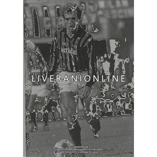 ST-RETROSPETTIVA STEFANO CUOGHI CALCIATORE NELLA FOTO STEFANO CUOGHI CON LA MAGLIA DEL MILAN AG ALDO LIVERANI SAS