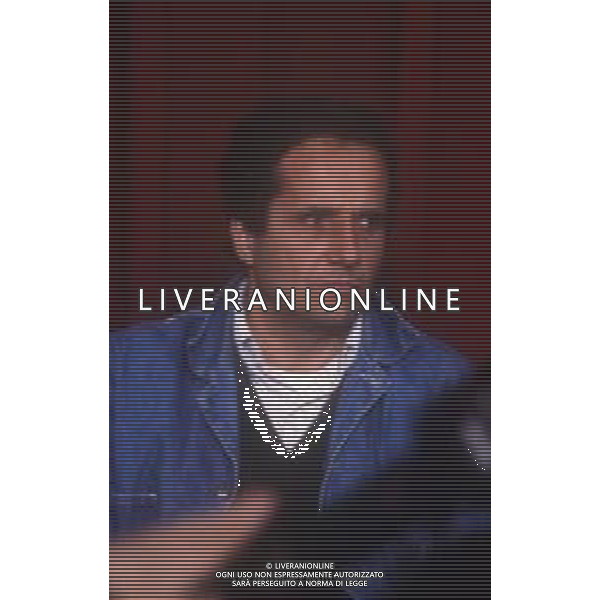 DIAP-RETROSPETTIVA MARCO BELLOCCHIO REGISTA NELLA FOTO MARCO BELLOCCHIO A CANNES NELL\'ANNO 1984 AG ALDO LIVERANI SAS