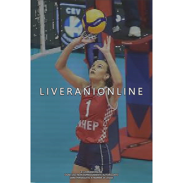 TVRG Karla Antunovic (Croazia) Bulgaria vs Croazia Monza 16-08-2023 Arena di Monza CEV EuroVolley 2023 - gruppo B foto Roberto Garavaglia/ag. Aldo Liverani sas