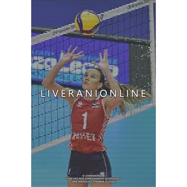 TVRG Karla Antunovic (Croazia) Bulgaria vs Croazia Monza 16-08-2023 Arena di Monza CEV EuroVolley 2023 - gruppo B foto Roberto Garavaglia/ag. Aldo Liverani sas