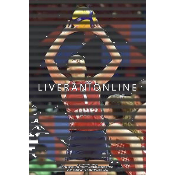 TVRG Karla Antunovic (Croazia) Bulgaria vs Croazia Monza 16-08-2023 Arena di Monza CEV EuroVolley 2023 - gruppo B foto Roberto Garavaglia/ag. Aldo Liverani sas