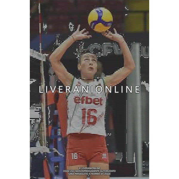 TVRG Mirela Shahpazova (Bulgaria) Bulgaria vs Croazia Monza 16-08-2023 Arena di Monza CEV EuroVolley 2023 - gruppo B foto Roberto Garavaglia/ag. Aldo Liverani sas