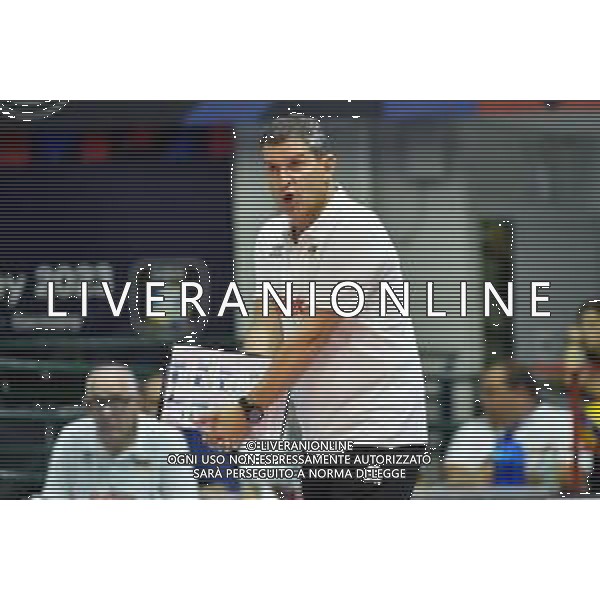 TVRG Lorenzo Micelli allenatore Bulgaria Bulgaria vs Croazia Monza 16-08-2023 Arena di Monza CEV EuroVolley 2023 - gruppo B foto Roberto Garavaglia/ag. Aldo Liverani sas