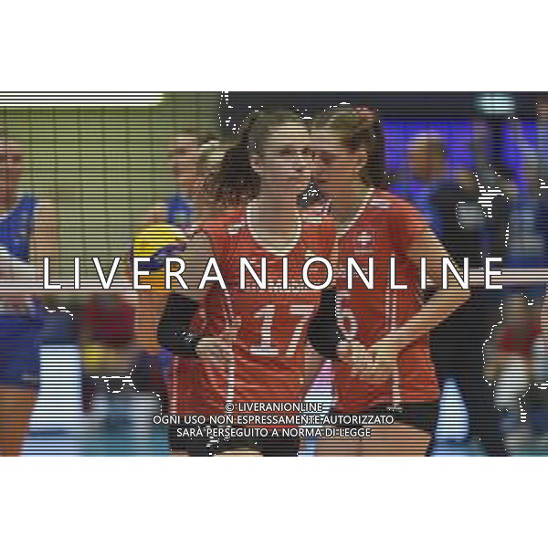 TVRG Julie Lengweiler (Svizzera) Bulgaria vs Croazia Monza 16-08-2023 Arena di Monza CEV EuroVolley 2023 - gruppo B foto Roberto Garavaglia/ag. Aldo Liverani sas