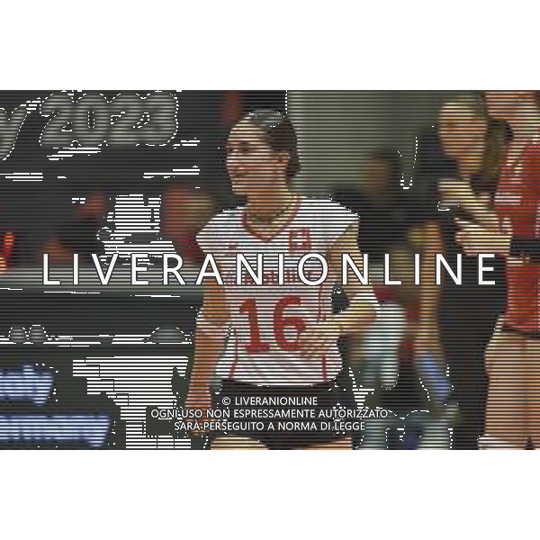 TVRG Fabiana Mottis (Svizzera) Bulgaria vs Croazia Monza 16-08-2023 Arena di Monza CEV EuroVolley 2023 - gruppo B foto Roberto Garavaglia/ag. Aldo Liverani sas