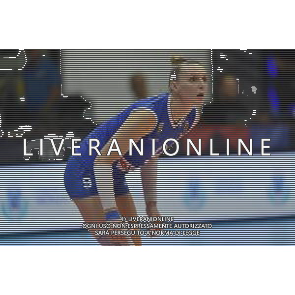 TVRG Edina Begic (Bosnia Herzegovina) Bulgaria vs Croazia Monza 16-08-2023 Arena di Monza CEV EuroVolley 2023 - gruppo B foto Roberto Garavaglia/ag. Aldo Liverani sas
