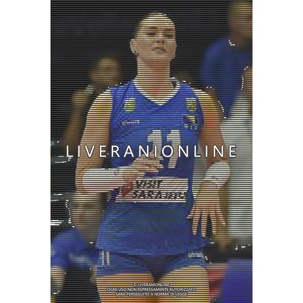 TVRG Edina Selimovic (Bosnia Herzegovina) Bulgaria vs Croazia Monza 16-08-2023 Arena di Monza CEV EuroVolley 2023 - gruppo B foto Roberto Garavaglia/ag. Aldo Liverani sas