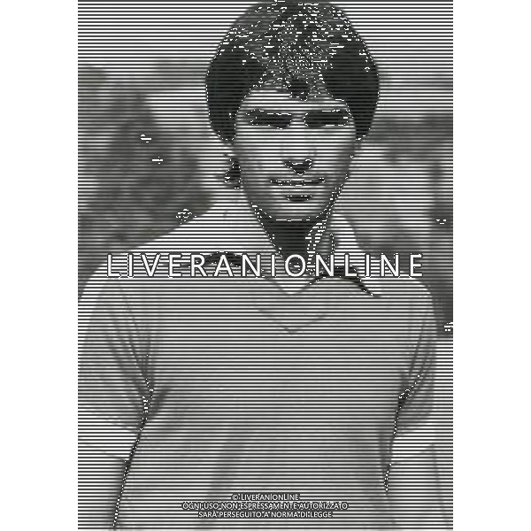 ST-RETROSPETTIVA GUIDO UGOLOTTI CALCIATORE NELLA FOTO GUIDO UGOLOTTI AG ALDO LIVERANI SAS