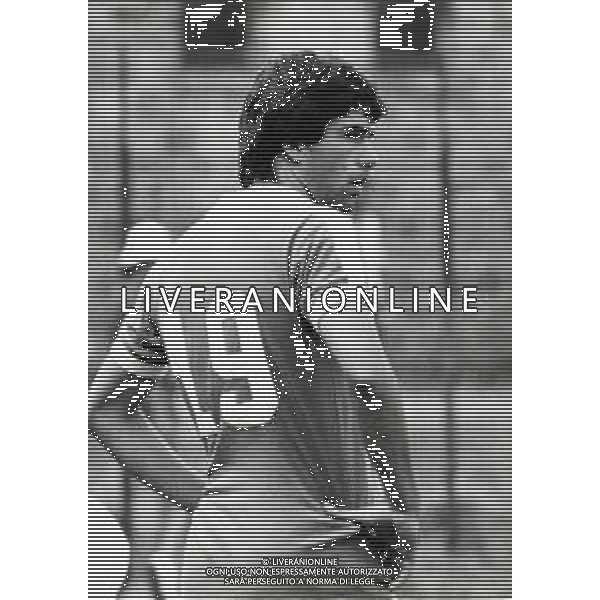 ST-RETROSPETTIVA GUIDO UGOLOTTI CALCIATORE NELLA FOTO GUIDO UGOLOTTI AG ALDO LIVERANI SAS
