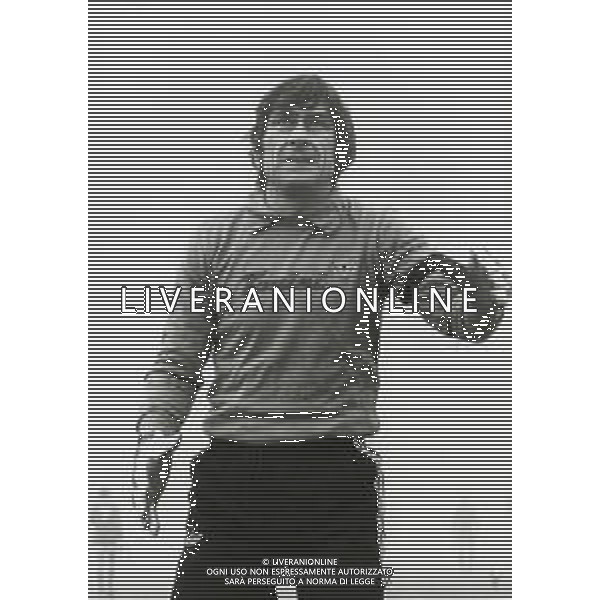 ST-RETROSPETTIVA FELICE PULICI CALCIATORE NELLA FOTO FELICE PULICI AG ALDO LIVERANI SAS