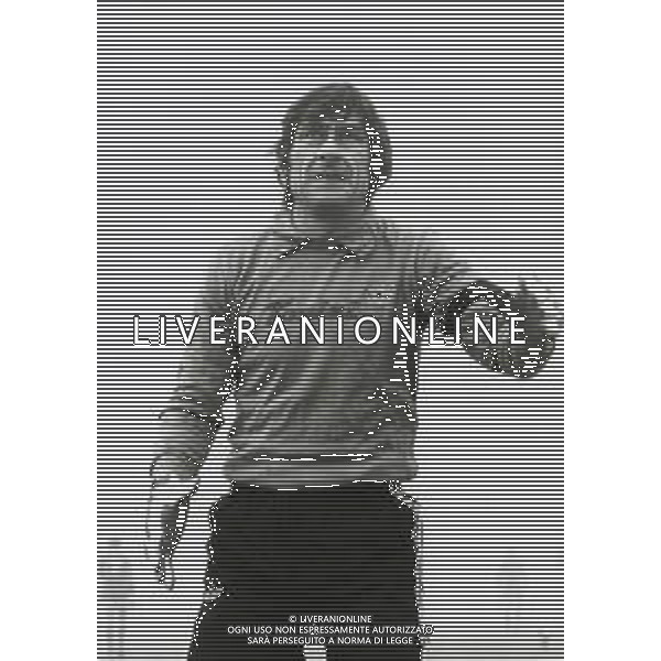 ST-RETROSPETTIVA FELICE PULICI CALCIATORE NELLA FOTO FELICE PULICI AG ALDO LIVERANI SAS